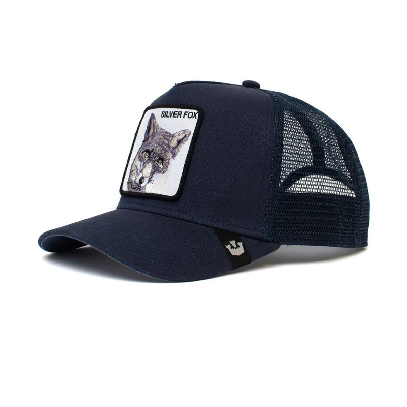 Queue Caps The Silver Fox Cap - Navy - قبعة